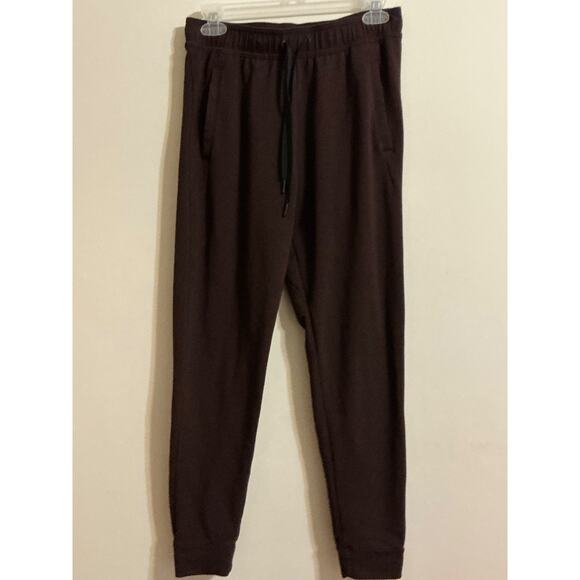 All In Motion Active Pants Mens Small Moisture Wicking Quick Dry Maroon - Picture 1 of 6